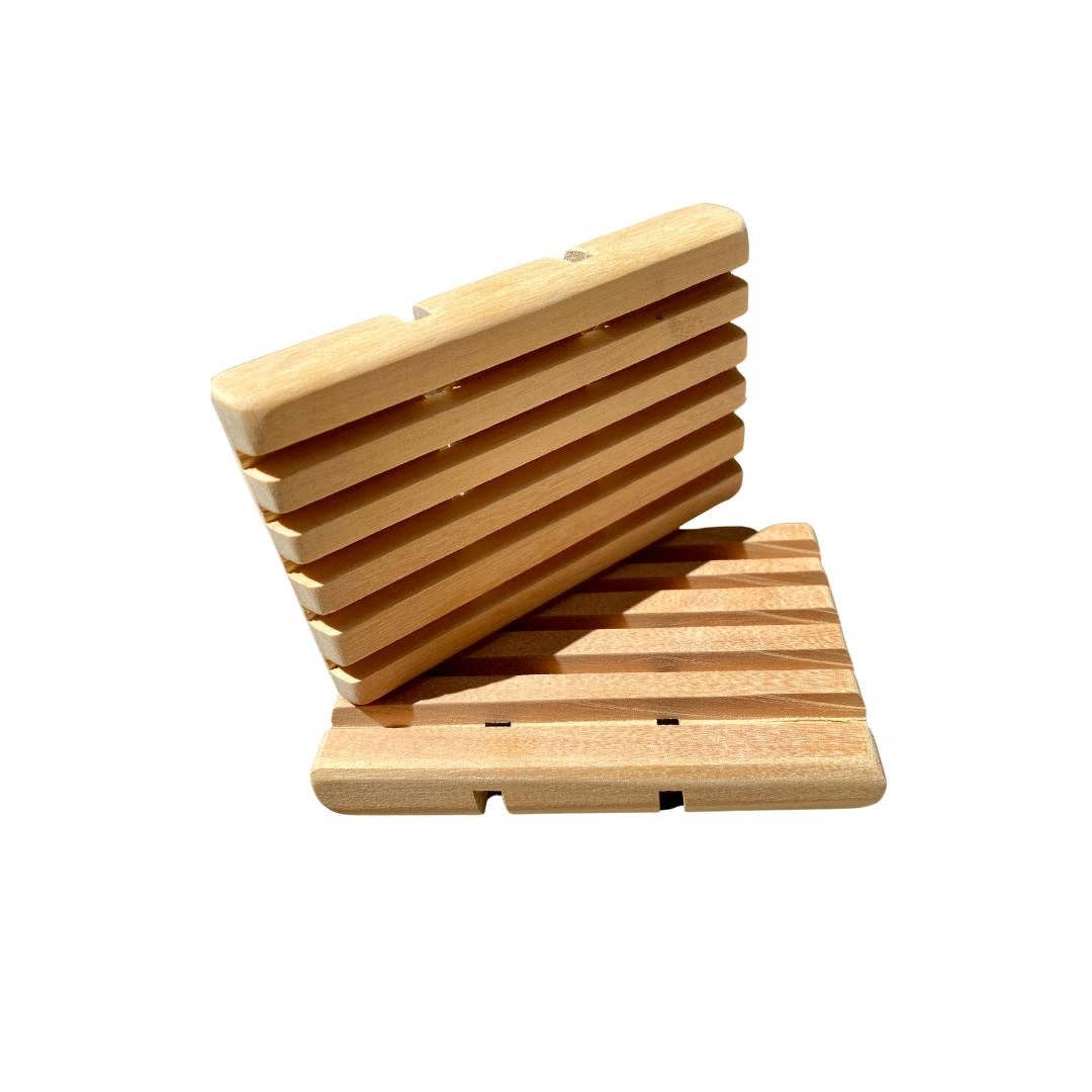 The Eco Alchemist - Reclaimed Wood Soap Dish - Rectangle