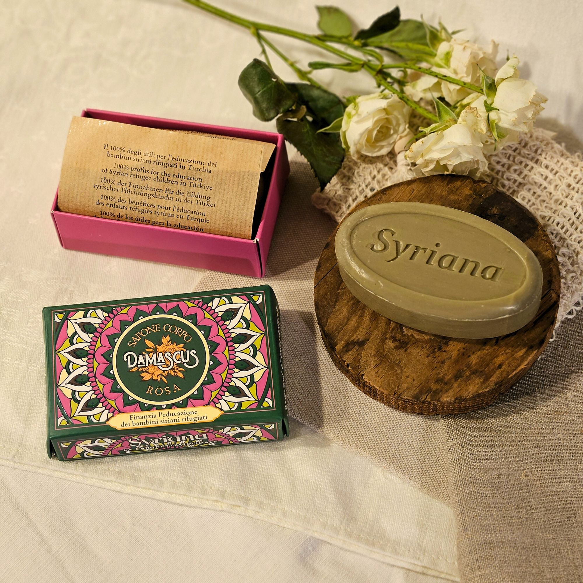 Syriana - Orient Scent Aleppo Soap, Olive & Laurel 100% profit donated: Mix of all 3