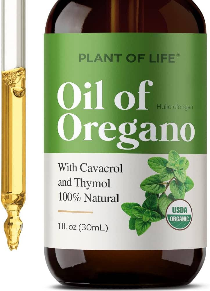 Plant of Life - Plant of Life Wild Oregano Oil - 6 Months Supply - 30ml, 1oz: 1oz