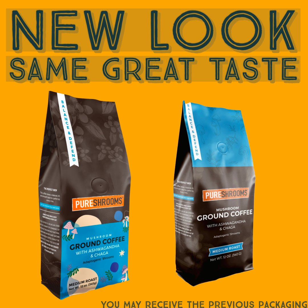 PureShrooms Inc. - PureShrooms Balance & Defend Mushroom Ground Coffee