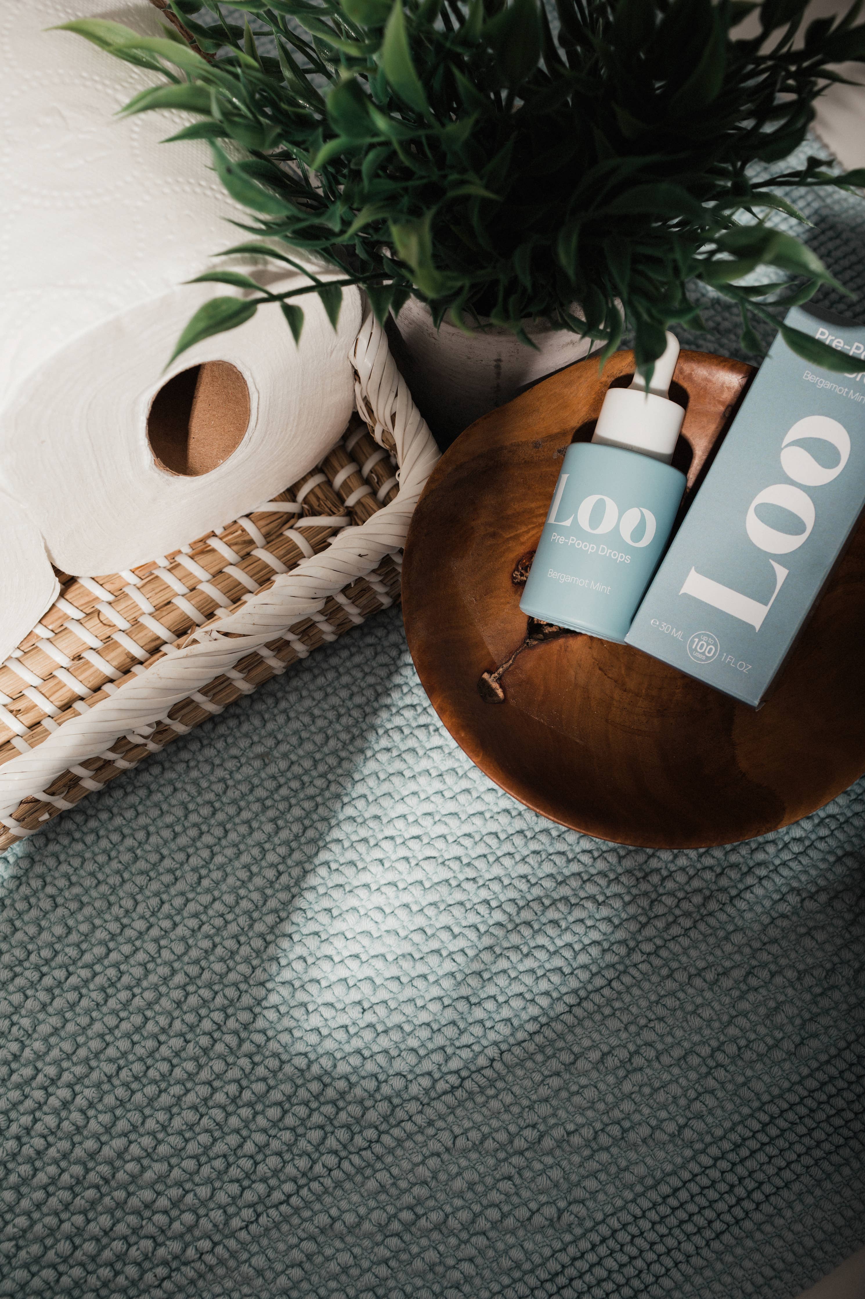 Loo Drops - Pre-Poop Toilet Drops — Bergamot Peppermint