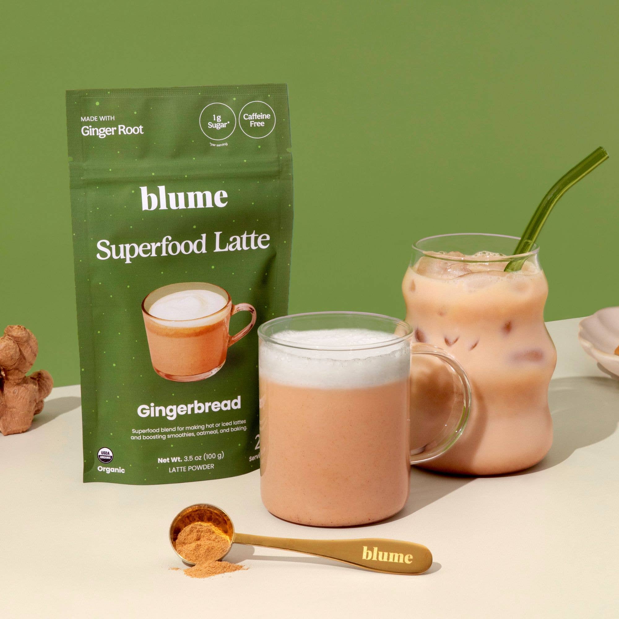 Blume - Superfood Latte Powder, Gingerbread Blend