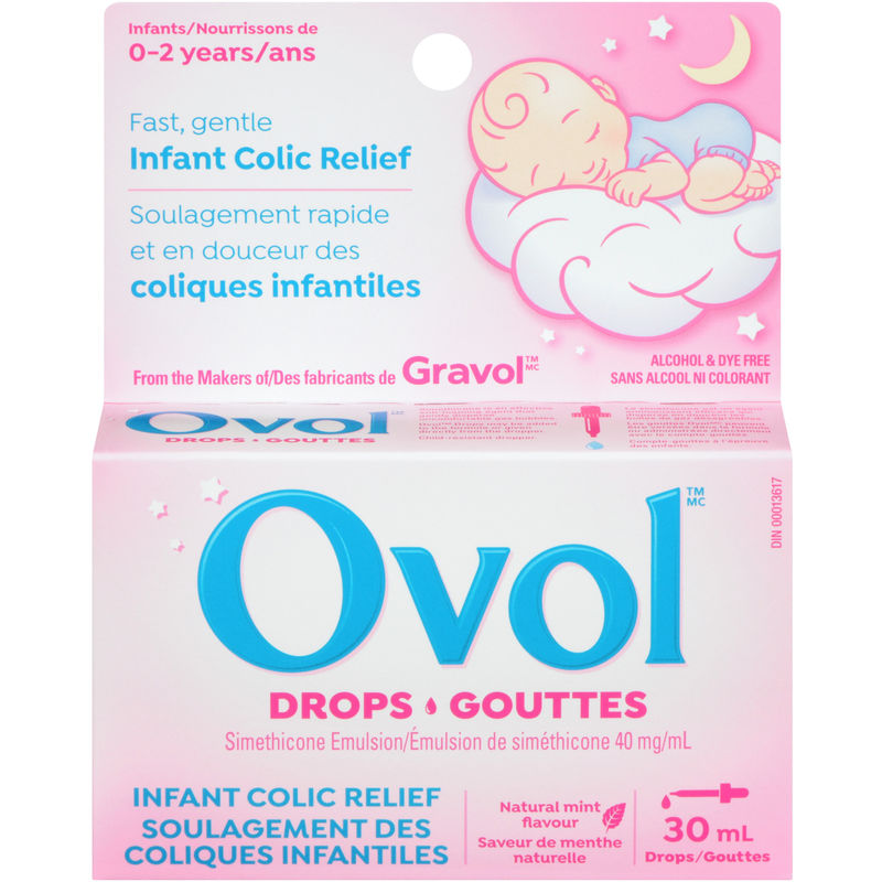 Ovol Drops for Infant Colic Gas