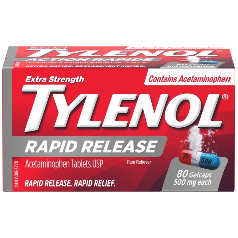 Tylenol - Extra Strength Pain Relief Acetaminophen 500mg