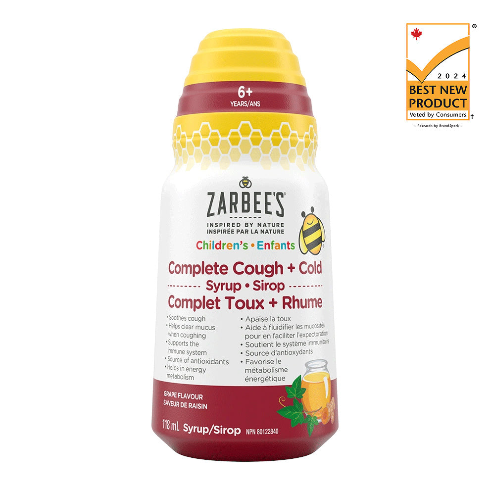 Zarbee's Children’s Complete Cough + Cold Syrup
