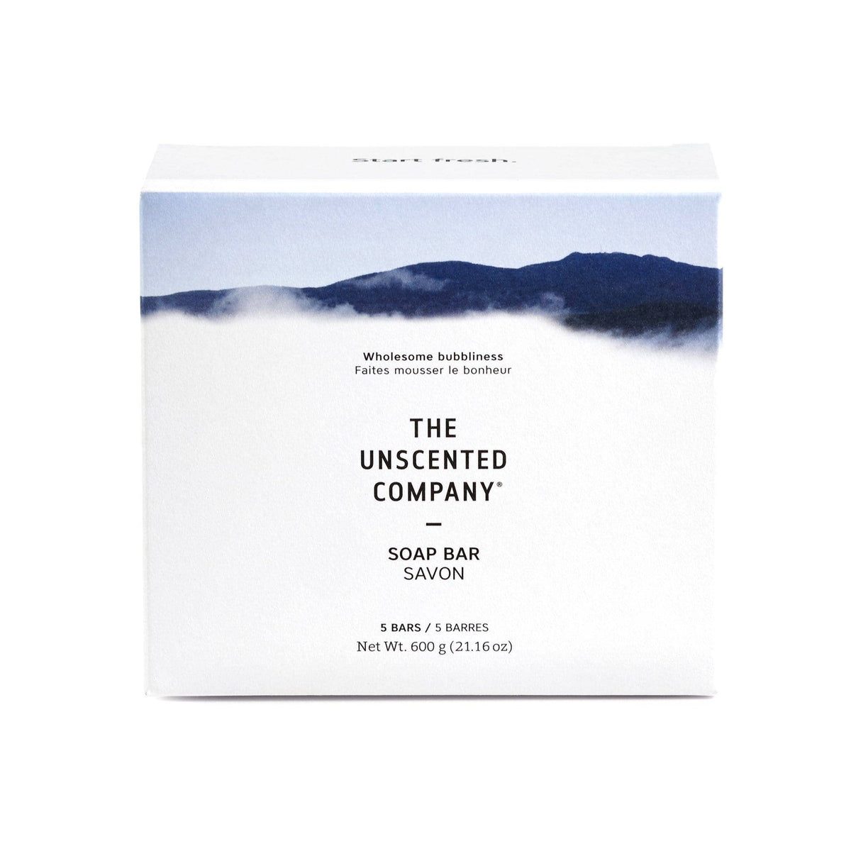 The Unscented Company - Soap Bar - Box of 5
