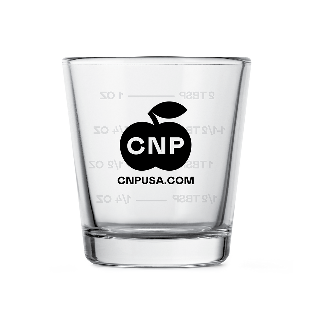 Complete Natural Products - Glass Measuring Cup: Red