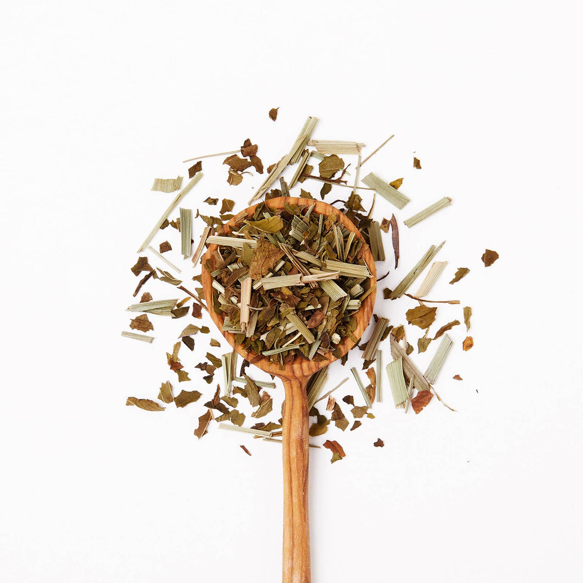 JusTea - Peppermint Detox Tin & Spoon- Organic, Fair-Trade Herbal Tea