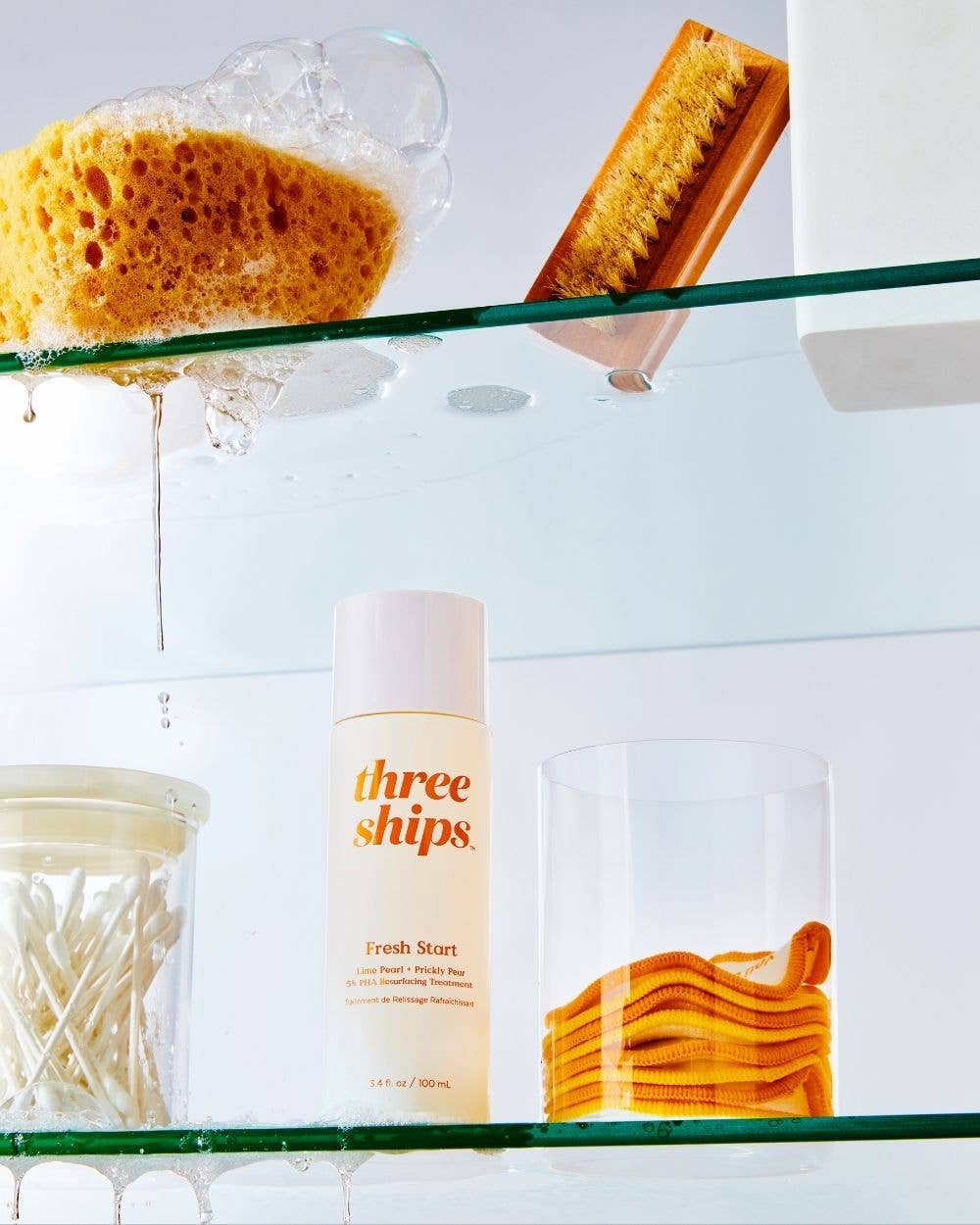 Three Ships - Fresh Start Lime Pearl + Prickly Pear 5% PHA Resurfacing Treatment