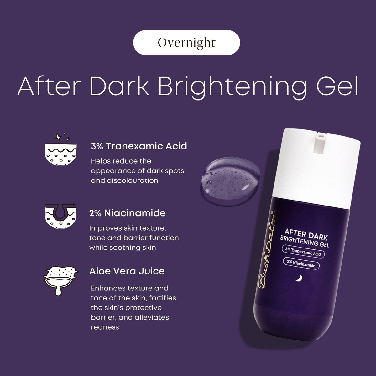 Bushbalm - After Dark Brightening Gel