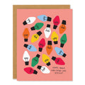Badger & Burke - Christmas Lights - Greeting Card