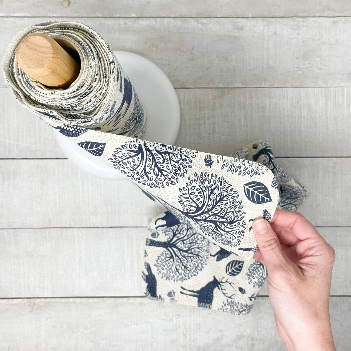 Three Huggers - Reusable Paper Towels - Honeycomb
