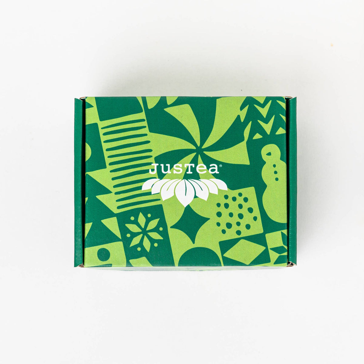 JusTea - Holiday Gift Box - Tea Tin, Zebra Ornament, Spoon, Infuser
