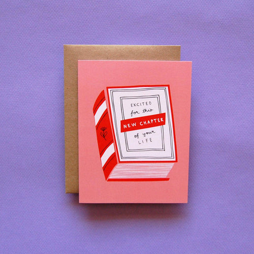 Badger & Burke - New Chapter - Congratulations Card