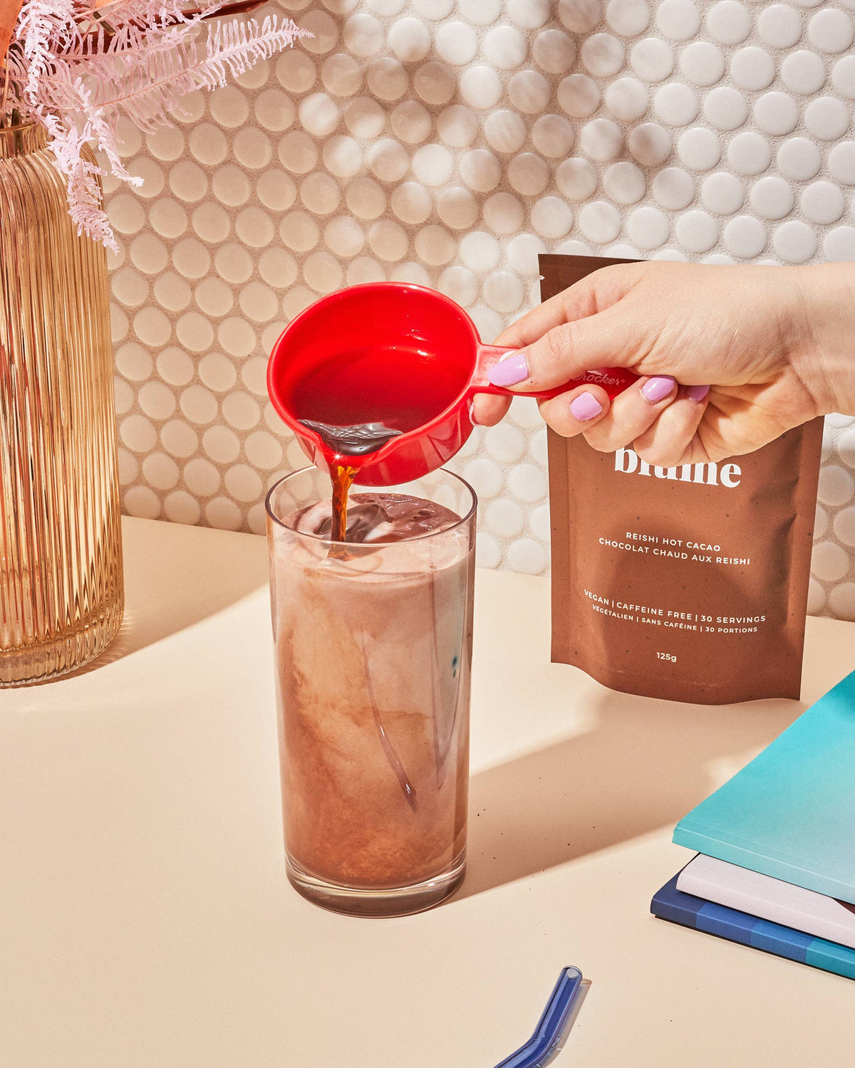 Blume - Superfood Latte Powder, Reishi Hot Cacao