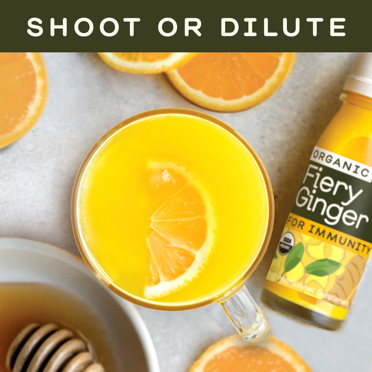 Greenhouse - Greenhouse Fiery Ginger Wellness Shot for Immunity: Twelve Pack