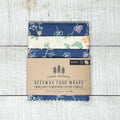 Three Huggers - Beeswax Wraps Multipack - Floral Vine