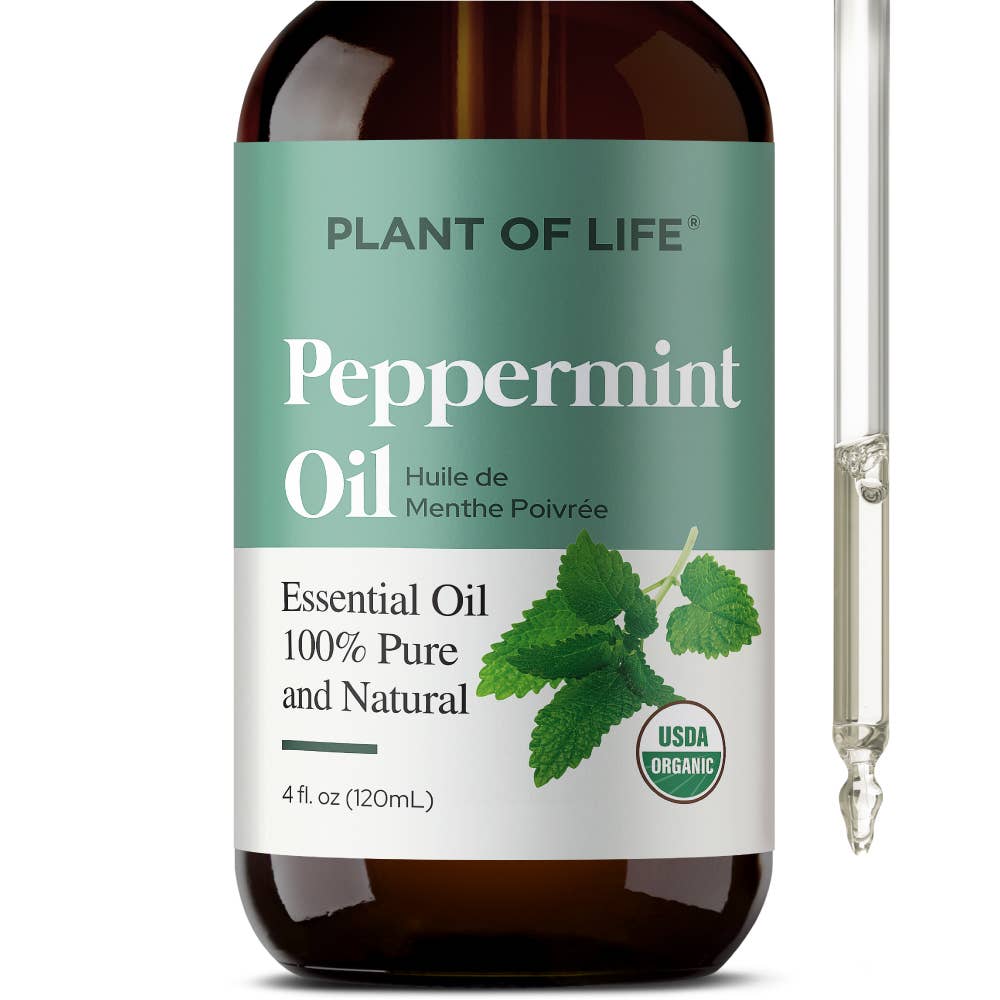Plant of Life - Pure Peppermint Essential Oil - Therapeutic Grade -  Sizes: 2oz