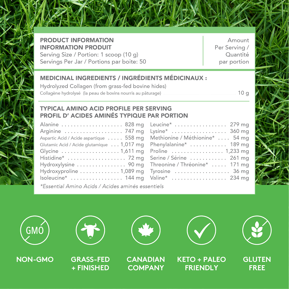 Sproos - Grass-Fed Collagen: Tub (300 g / 30 servings)