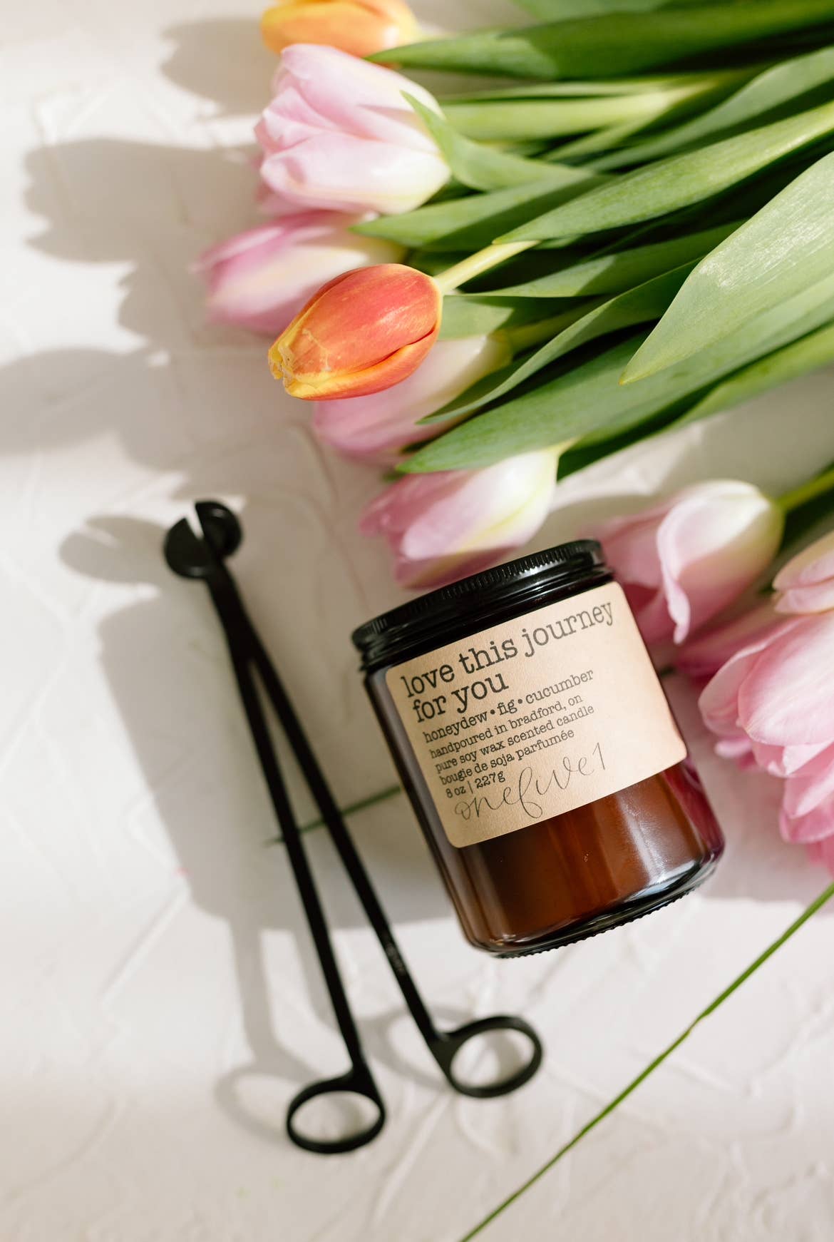 onefive1 - Love this journey for you- soy wax candle MILESTONE MOMENTS