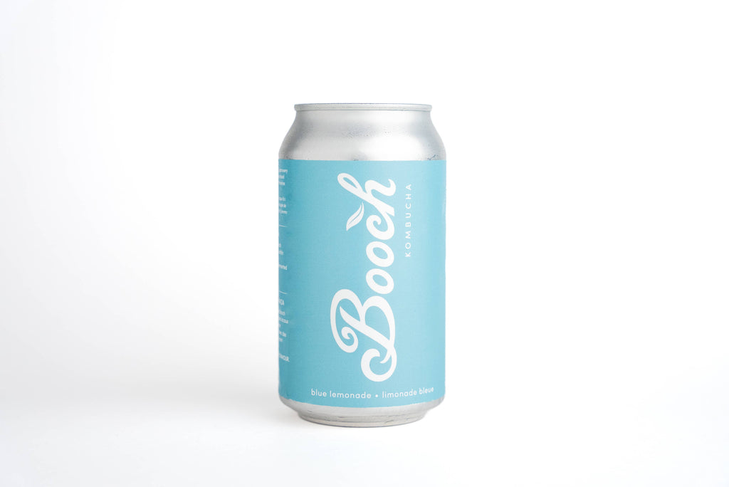 Booch Organic Kombucha + Moonbrew by Booch - Cans - Blue Lemonade Kombucha