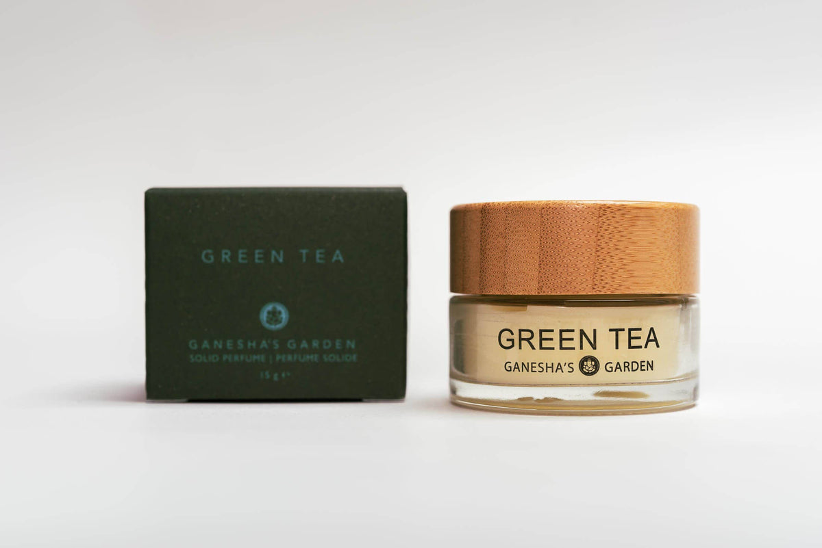 Between Heaven & Earth Mfg. - Ganesha's Garden Green Tea Solid Perfume