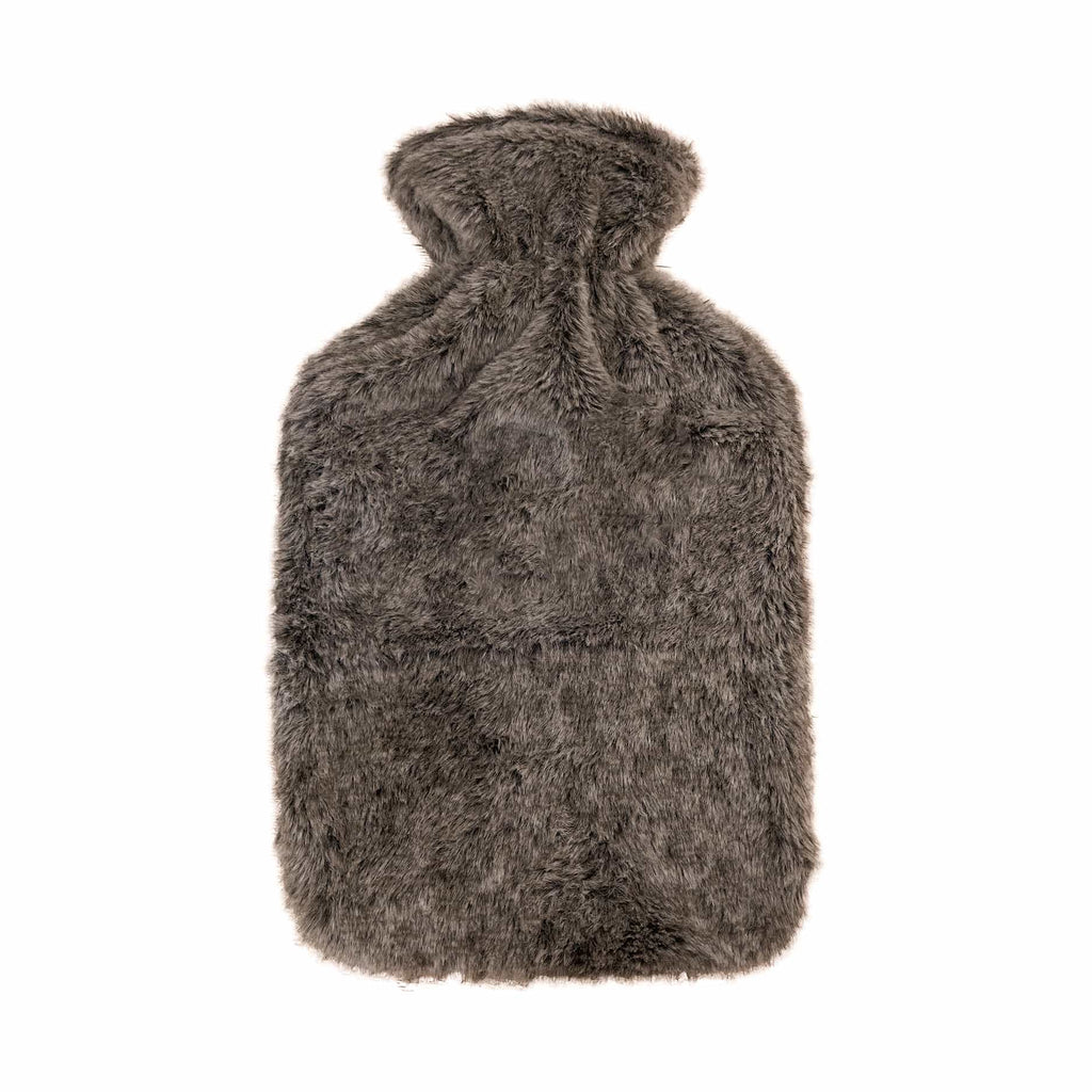 Vizion Vogue - 2L Hot water bottle with cover: Brown
