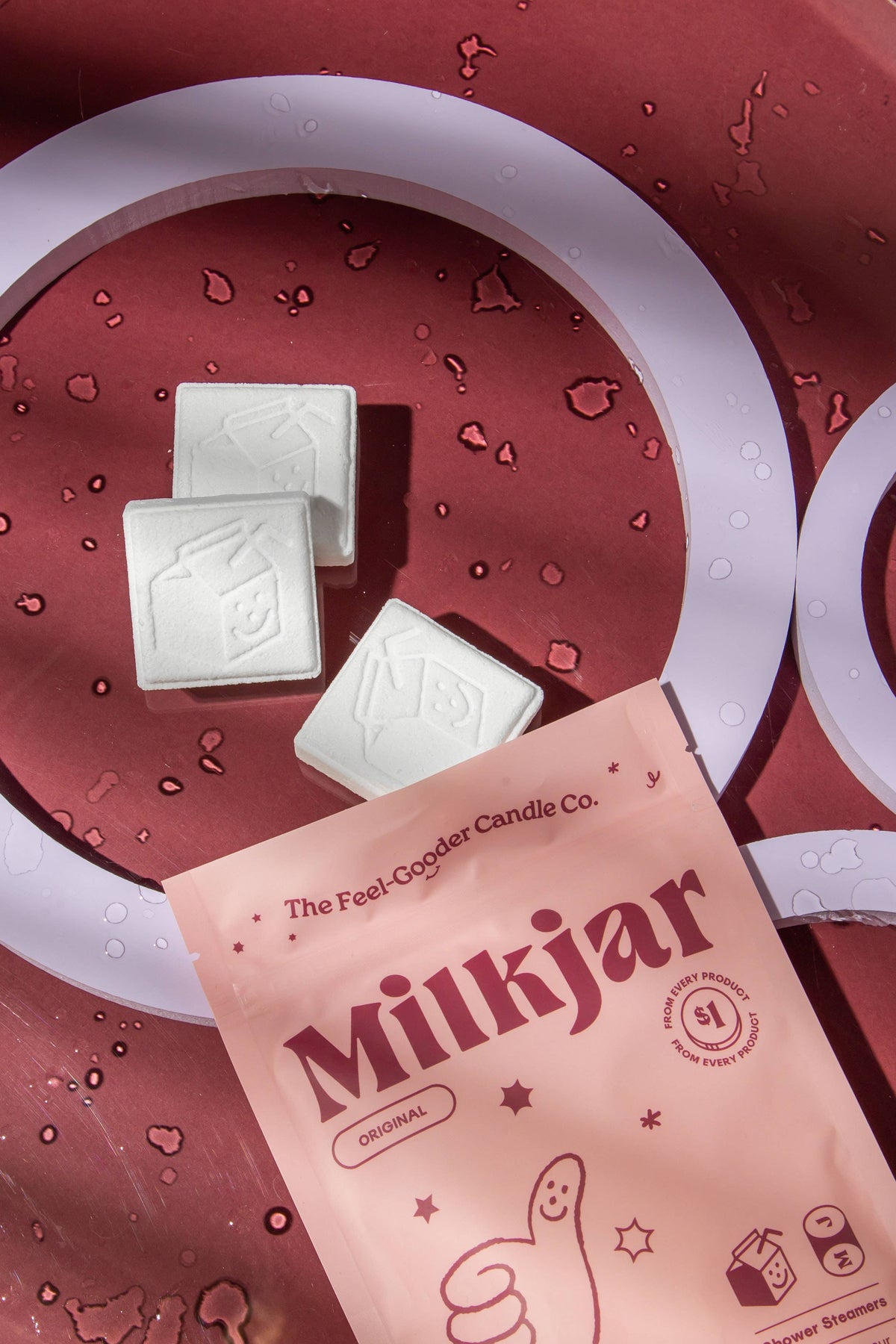 Milk Jar Candle Co. - Dandy Shower Steamers