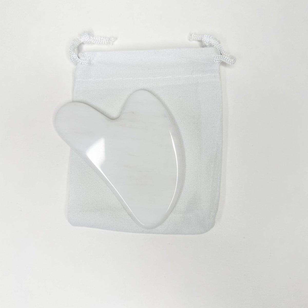 Smile Boutiques - Natural Gua Sha Stone - Facial Massager Stone: Amethyst