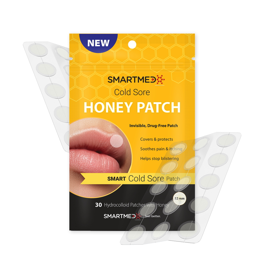 SMARTMED - Smart Cold Sore Treatment Patch with Honey
