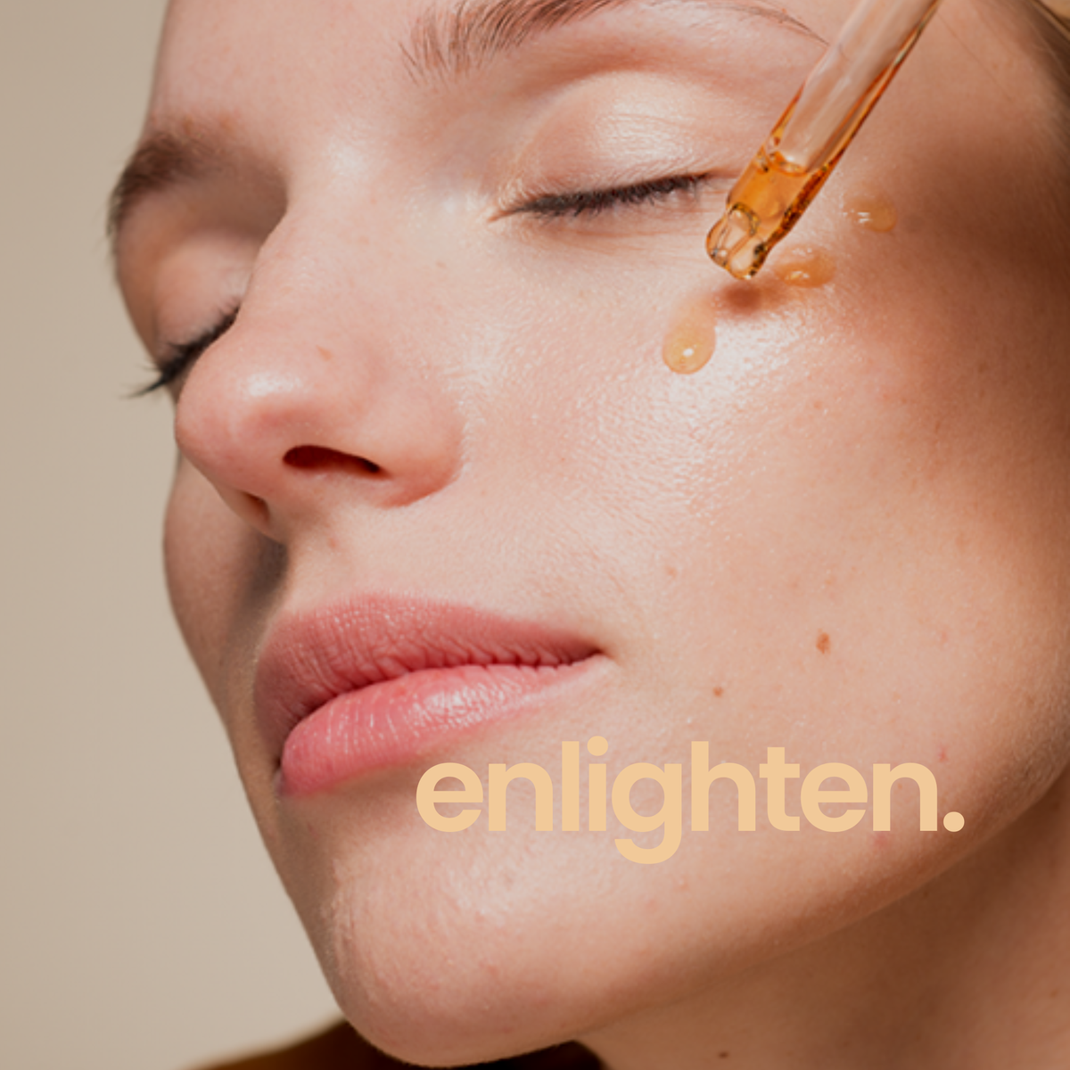 Natural Outcome Skincare - Turmeric & Vitamin C Serum - Enlighten