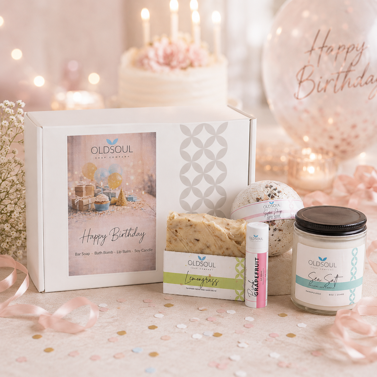 Old Soul Soap Company Inc. - Special Occasion Gift Box: Congratulations