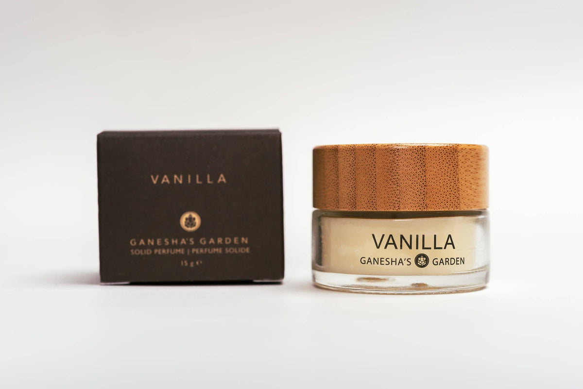 Between Heaven & Earth Mfg. - Ganesha's Garden Vanilla Solid Perfume