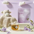 Lake & Oak Tea Co. - Chill Mama - Mama To Be Tea Collection: Plant-Based Pyramid Tea Bags - Retail Pouch