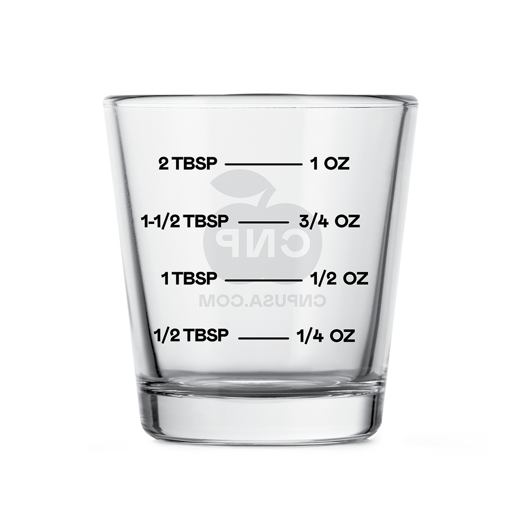 Complete Natural Products - Glass Measuring Cup: Red