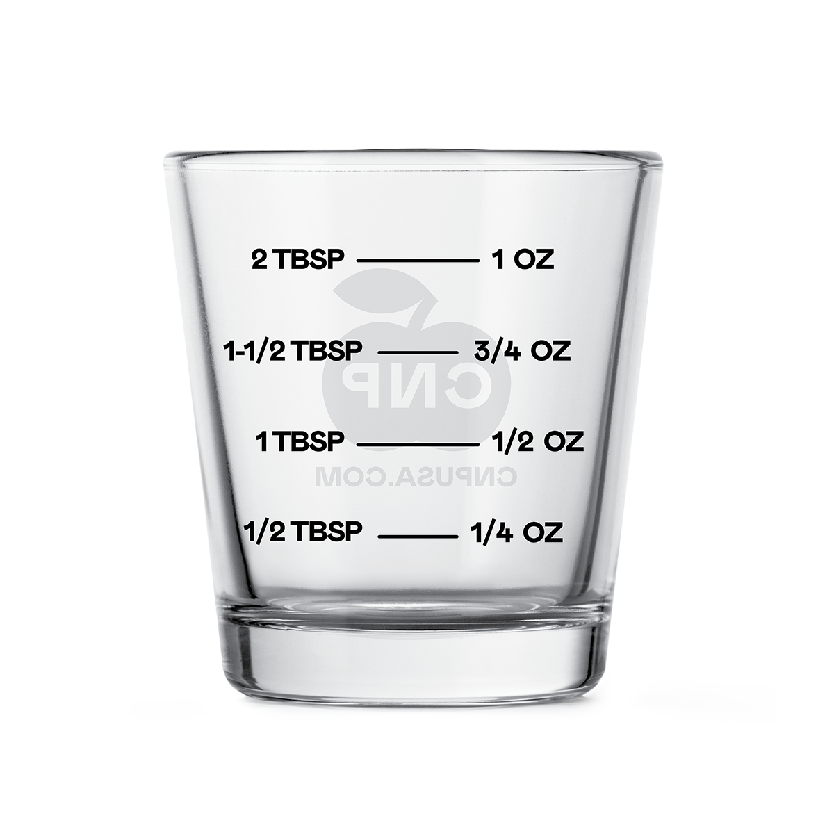 Complete Natural Products - Glass Measuring Cup: Red