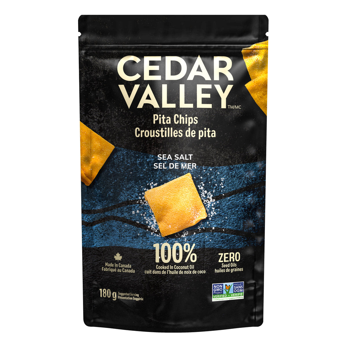 Cedar Valley - Sea Salt Pita Chips