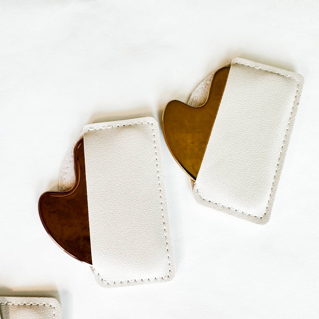 Smile Boutiques - Elegant Stainless Steel Gua Sha: Gold