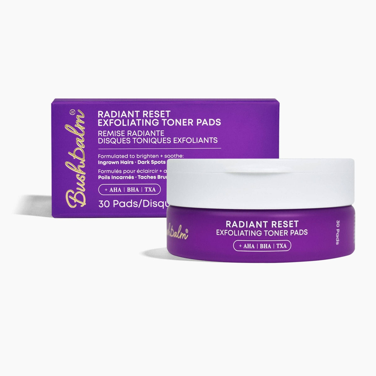 Bushbalm - Radiant Reset Exfoliating Toner Pads