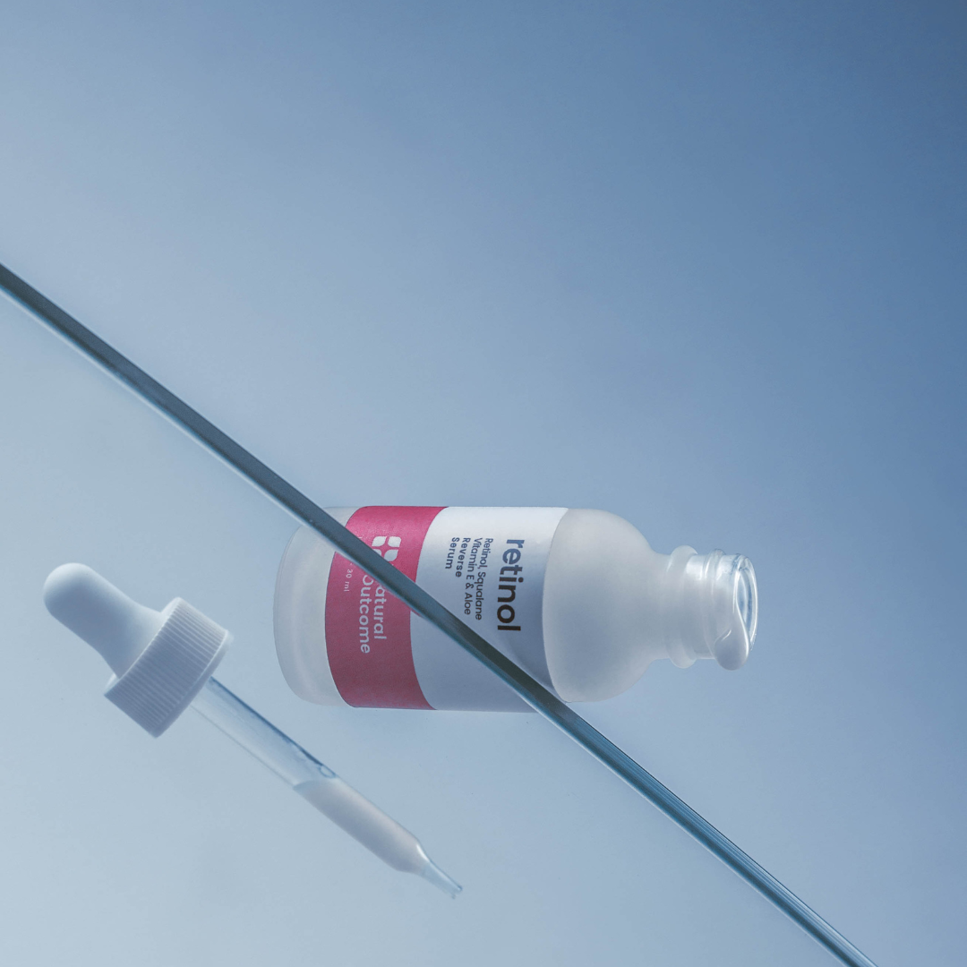 Natural Outcome Skincare - Retinol Facial Serum - Retinol Reverse Face Serum
