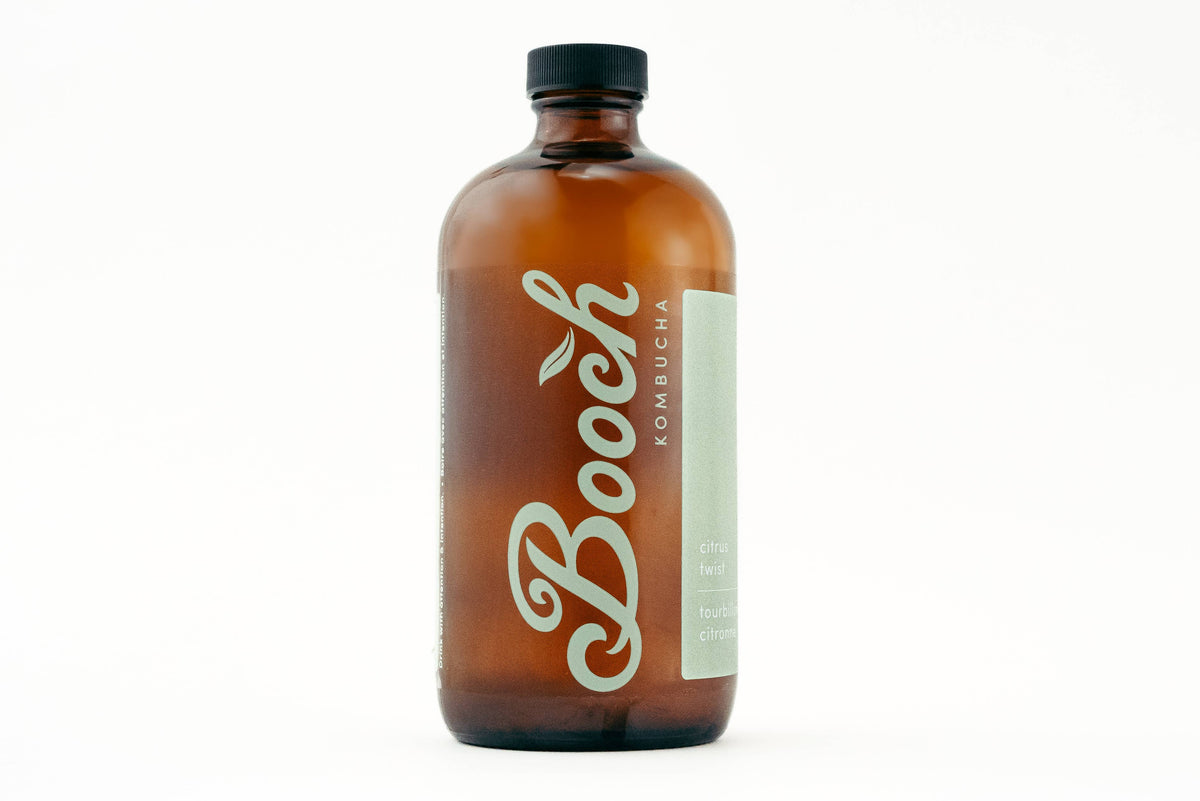 Booch Organic Kombucha + Moonbrew by Booch - Citrus Twist Kombucha