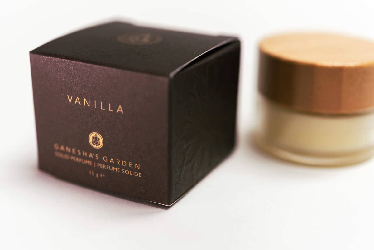 Between Heaven & Earth Mfg. - Ganesha's Garden Vanilla Solid Perfume