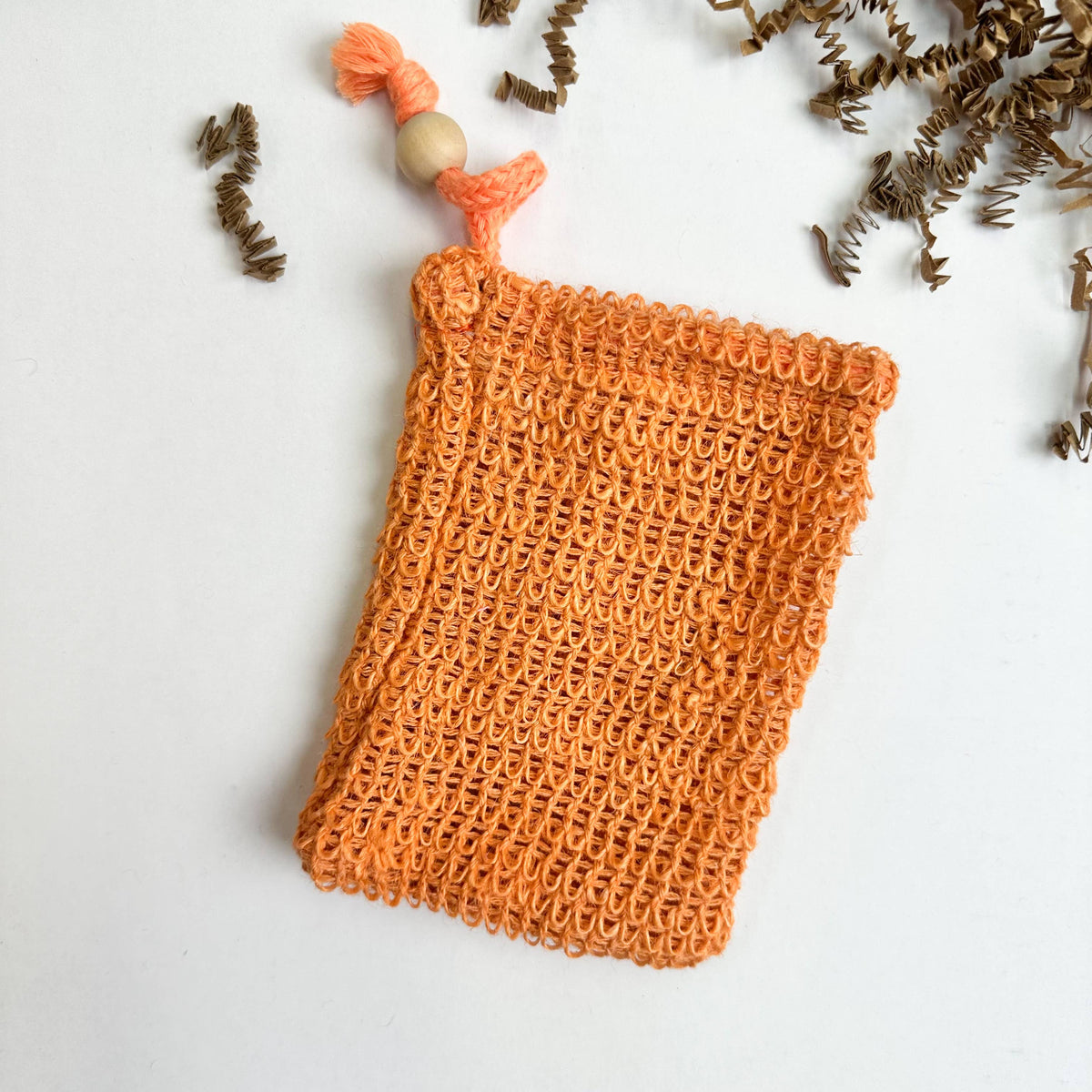 Smile Boutiques - Biodegradable Natural Sisal Soap Bags: Ivory Mesh
