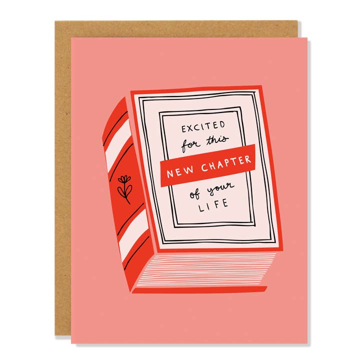 Badger & Burke - New Chapter - Congratulations Card