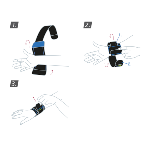 Actimove Wrist Support - Elastic Wrap Around