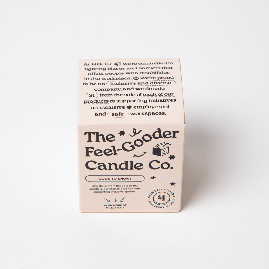 Milk Jar Candle Co. - Wallflower - Tobacco & Peony Coconut Soy Candle