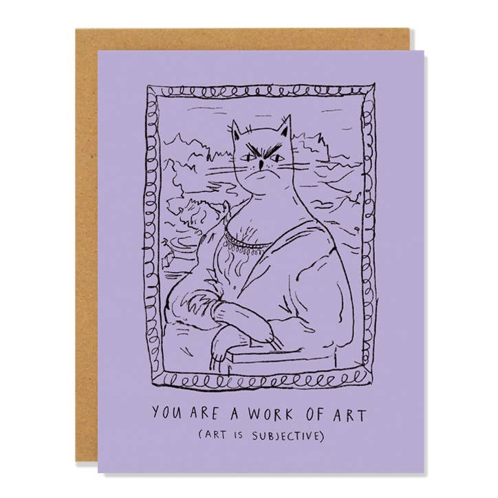 Badger & Burke - Work of Art - Love Greeting Card