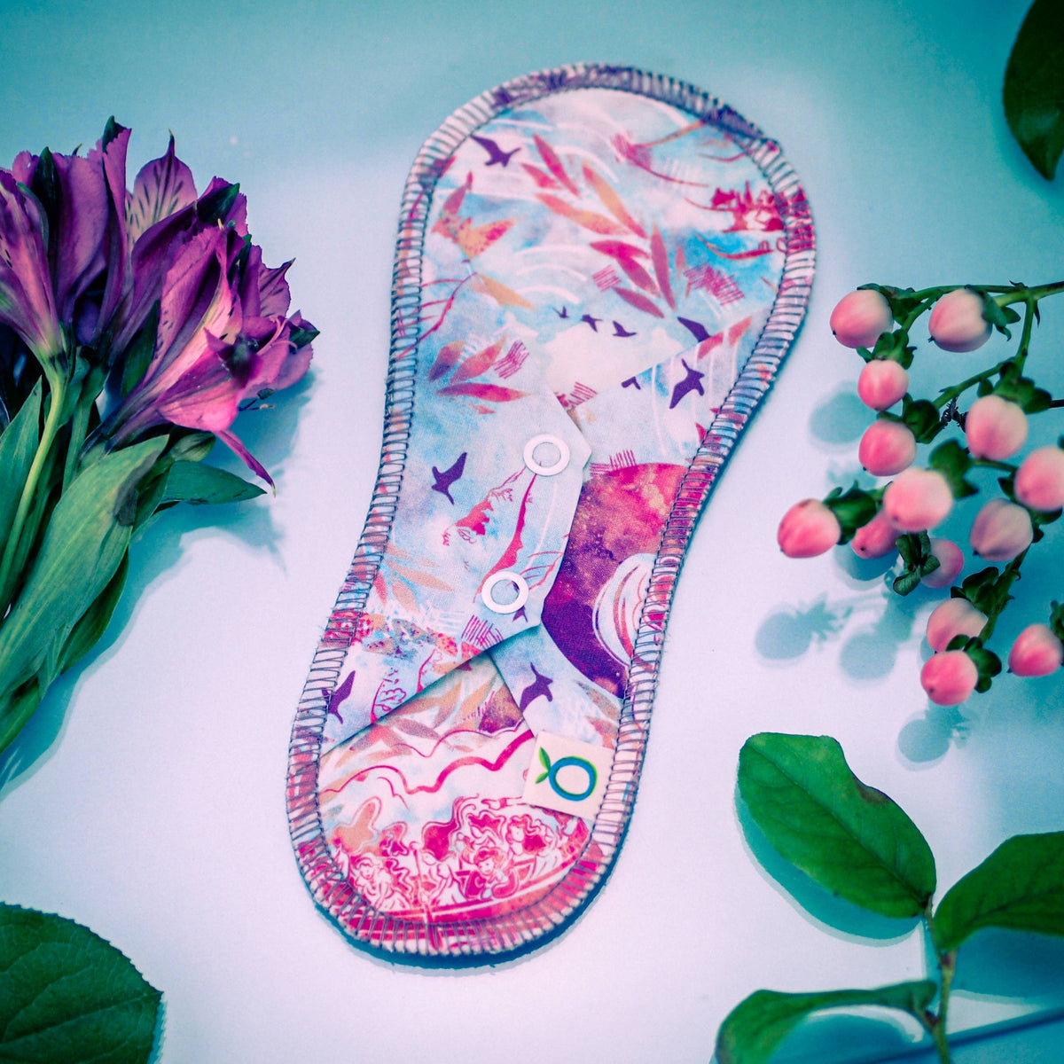 Öko Créations - Reusable Hemp Light Panty Liner: Céleste