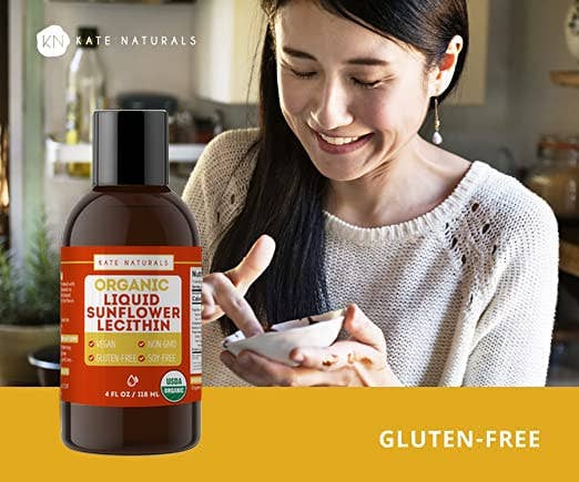 Kate Naturals - Organic Sunflower Lecithin Liquid