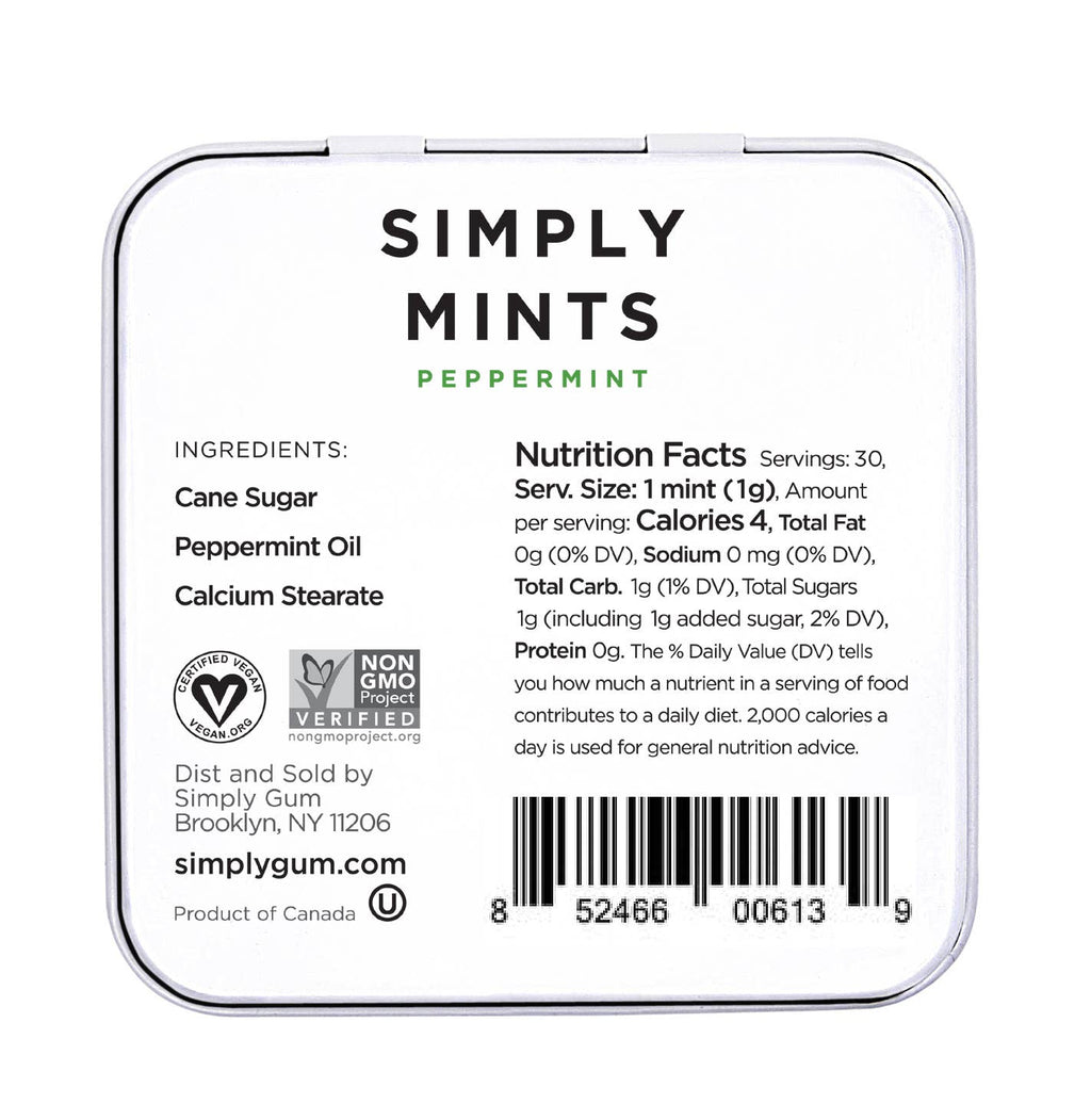 Simply Gum - Simply Mints - Peppermint